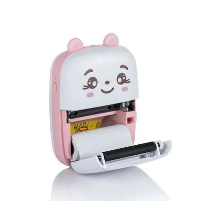 মিনি থার্মাল ব্লুটুথ প্রিন্টার Mini Thermal Bluetooth Printer – Pink ._img_0