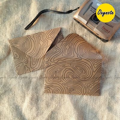 OXYNOTE Premium Designed Vintage Kraft Paper Envelope_img_9