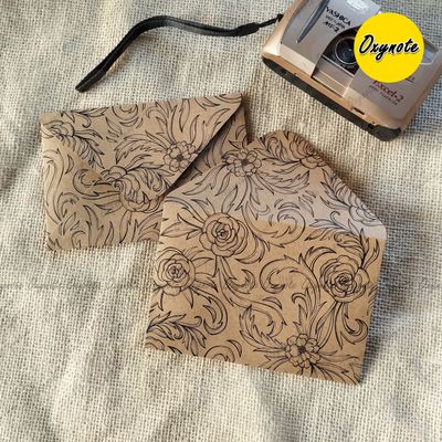 OXYNOTE Premium Designed Vintage Kraft Paper Envelope_img_5