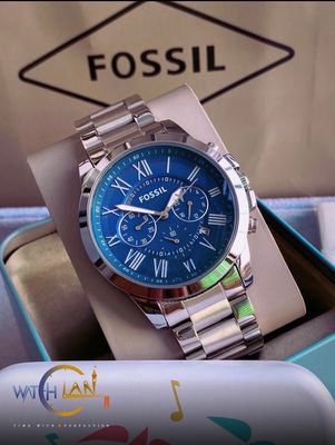 Fossil Grant Chronograph Stainless Steel Watch (With Offcial Box and Bag)_img_0