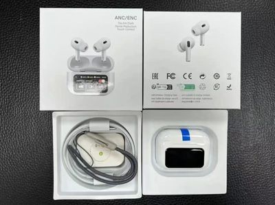 ANC Earbuds Touch Screen Display (White)_img_2