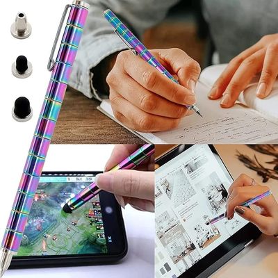 HKDGYHON Toy Pen, Decompression Magnetic Metal Pen, Multifunction Writing Magnet Ballpoint Pen, Gift for Kids or Friends (Colorful)_img_2