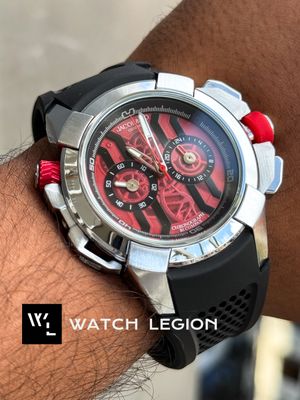 JACOB & CO MESSI EDITION SILVER RED DIAL_img_2