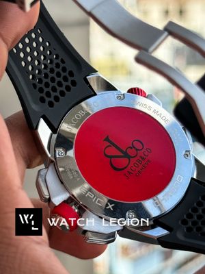 JACOB & CO MESSI EDITION SILVER RED DIAL_img_5
