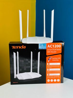 Tenda AC5 AC1200 স্মার্ট ডুয়াল-ব্যান্ড ওয়াইফাই রাউটার  Tenda AC5 AC1200 Smart Dual-Band WiFi Router ._img_1