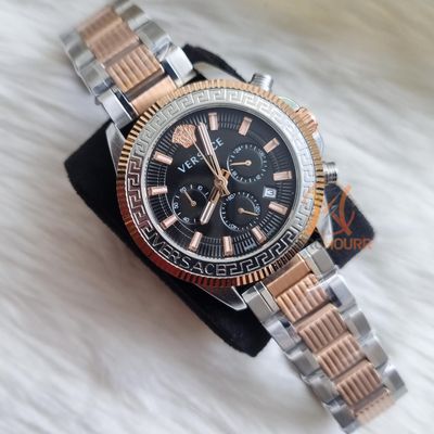 Versace | Dual Tone || Black Dial_img_0