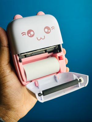 Mini Thermal Bluetooth Printer – Blue pink_img_4