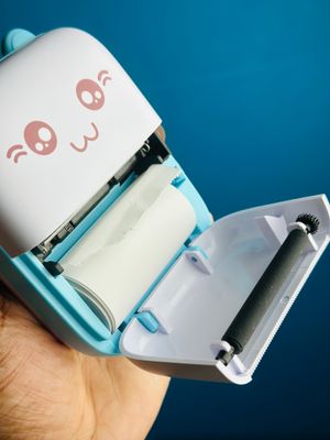 Mini Thermal Bluetooth Printer – Blue pink_img_8