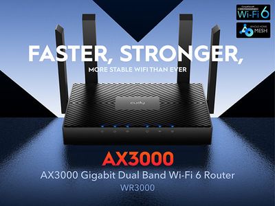 Cudy WR3000 AX3000 Gigabit Dual Band Smart Wi-Fi 6 Router_img_1