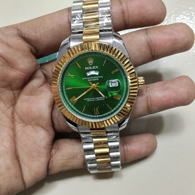 Rolex Quartz Movement Stainless Steel Analog Watch for Men_img_1
