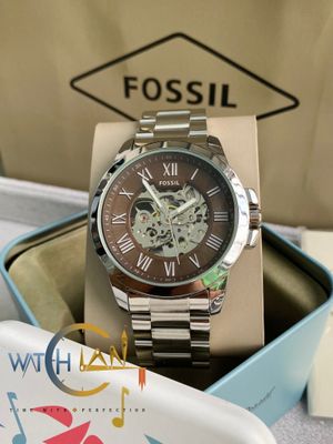 Fossil Grant Automatic Stainless Steel Watch (With Offcial Box and Bag).