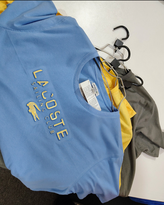Premium Luxury T-shirt // Lacoste Sky Blue_img_1