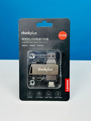লেনোভো থিঙ্কপ্লাস MU251 USB 3.1 ^~^ type-c ডুয়াল-পোর্ট 64GB ফ্ল্যাশ ড্রাইভ Lenovo thinkplus MU251 USB 3.1 & type-c Dual-port 64GB flash drive ._img_0