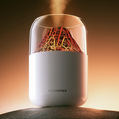 Volcanic Aroma 300ml USB Portable Oil Lamp Diffuser_img_3