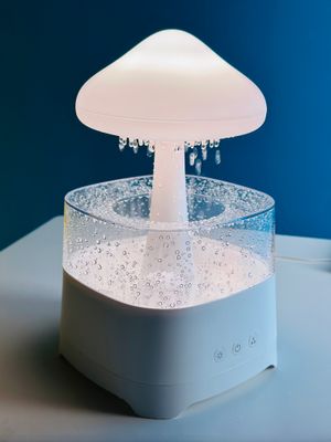 5 IN 1 Bluetooth Speaker Rain Cloud Humidifier, switchable 7 colors, 450ml capacity super quiet, intelligent anti-dry function_img_5