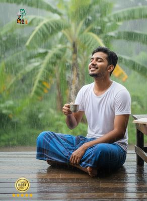 Authentic Sirajganj Cotton Lungi - Dual Tone Check_img_2