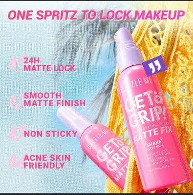 Maffick Getä Grip! Long Lasting Makeup Oil Control Fine Mist_img_1