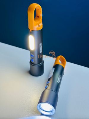GearUP K57 Multifunctional Rechargeable Torch, Flashlight Zoomable LED Flashlight_img_4