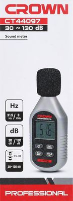CROWN Sound Meter, 20-130dB; CT44097_img_2