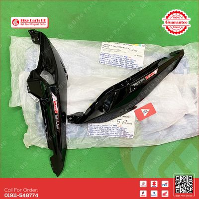 Back panel (Glossy Black) for TVS RTR 4V bike._img_0
