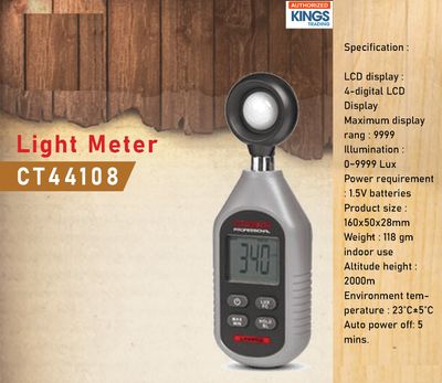 CROWN Digital Light Meter, 0~9999Lux, Model : CT44108_img_5