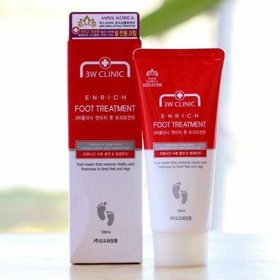 3W Clinic Enrich Foot Treatment Cream 100ml_img_0