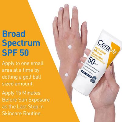 Hydrating Mineral Sunscreen SPF 50 Face Lotion 75ml_img_2
