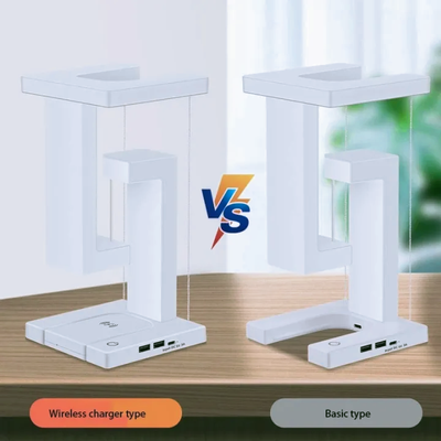 10W Wireless Charging Table Lamps Bedroom Reading Light Bedside Study Eye Protect White Frame Touch Dimming Lighting For iPhone_img_1