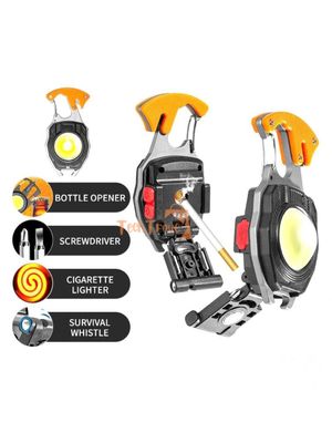 GearUP SG-61 Multifunctional Rechargeable Keychain Survival Gear with Lighter_img_0