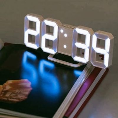 Calendar Thermometer Electronic Clock Digital Clocks LED Digital Wall Clock Alarm Hanging Watch Snooze Table Clocks_img_0