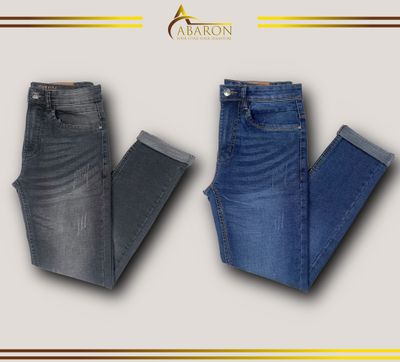 JEANS PANT - Dark Ash & Dark-Blue Wash Denim - 253067_img_1