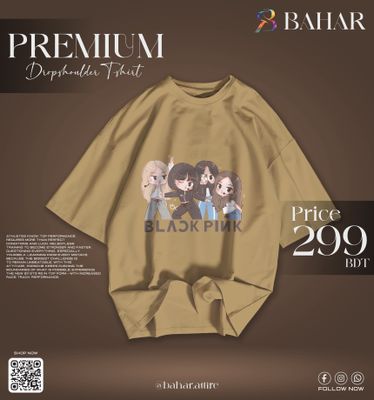 Oversized T-Shirt (Black Pink)_img_8