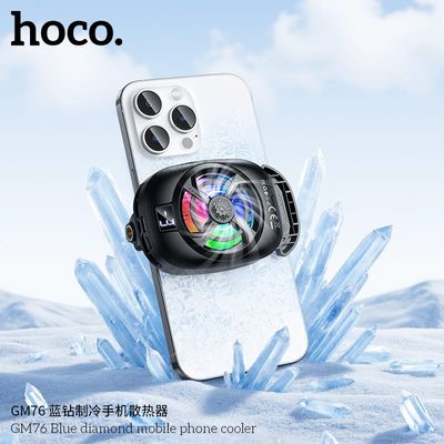 Hoco GM76 Blue Diamond Mobile Phone Cooler_img_1