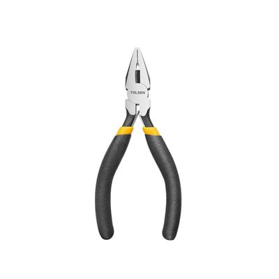 TOLSEN 4.5" Mini Combination Pliers Bi-Dipped Handle Model: 10030_img_1