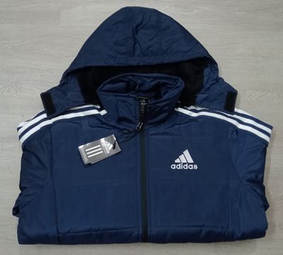 Men's open hooded sherpa jacket_img_8