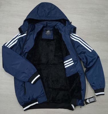 Men's open hooded sherpa jacket_img_10