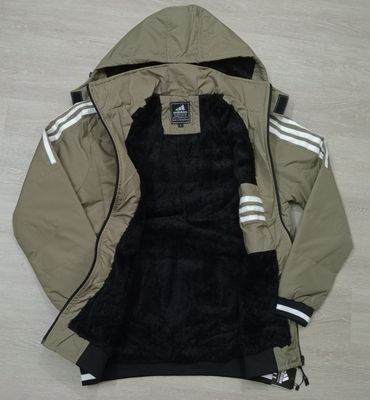 Men's open hooded sherpa jacket_img_14