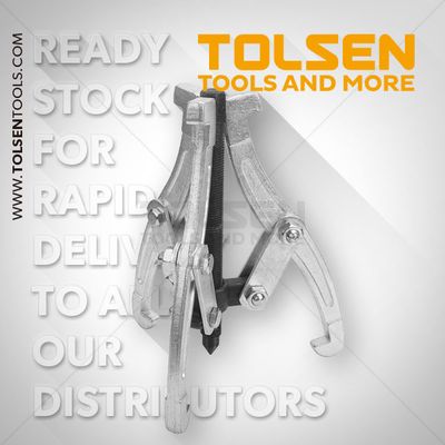 Tolsen 3-Jaw Gear Puller  8 inch 200mm Model:65013_img_1