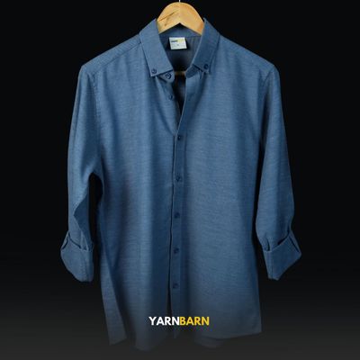 Dusty Blue Buttoned Down Shirt_img_0