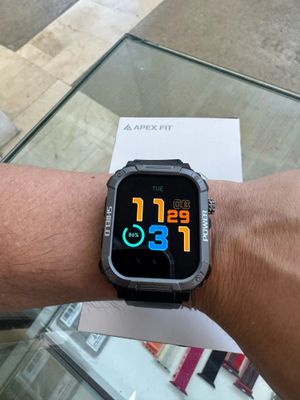 Apex Fit Sport S06 Smartwatch 1.91'' Full Touch Screen BT Call Outdoor Fitness Tracker Smart Watch With IP68 Waterproof_img_6