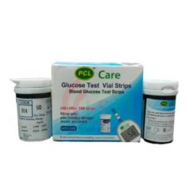 PCL Care Glucose meter strip 100 test_img_0