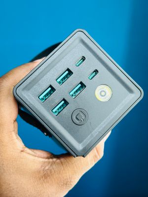 Rocoren 50,000mAh 22.5W Power Bank With Fast Charging 6 Ports USB + Type-C Powerbank With Flashlight_img_4
