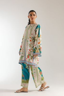 2 piece cor-ord Digital print dress_img_1
