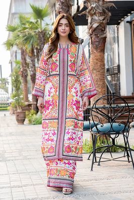 2 piece cor-ord Digital print dress_img_0