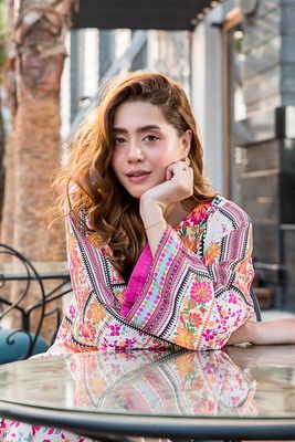 2 piece cor-ord Digital print dress_img_1