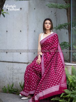 সিল্ক বাটিক শাড়ি (LF-25-078)_img_7