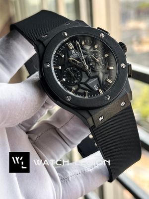 HUBLOT BELT SPIDER BLACK DIAL BLACK CASE BLACK BELT V2_img_2