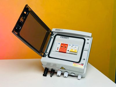 GearUP 8-Way DC PV Combiner Box with MCB, Fuse & SPD (IP65 Waterproof) ._img_0