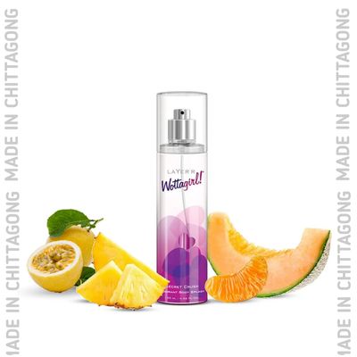 Layer'r Wottagirl Secret Crush Body Splash - 135ml | Fresh & Long-Lasting Fragrance_img_1