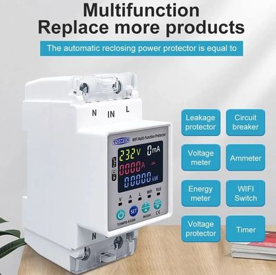 TOMZN TOMPD-63SW WiFi Smart Circuit Breaker with Real-Time Energy Monitoring and App Contro ._img_1